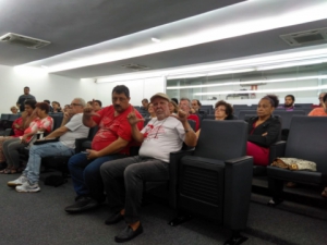 SINTAPI-CUT participa de homenagem aos 39 anos do PT na Câmara de Santos 